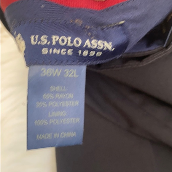 🌈US Polo ASSN black pants 36x32 - Picture 5 of 5